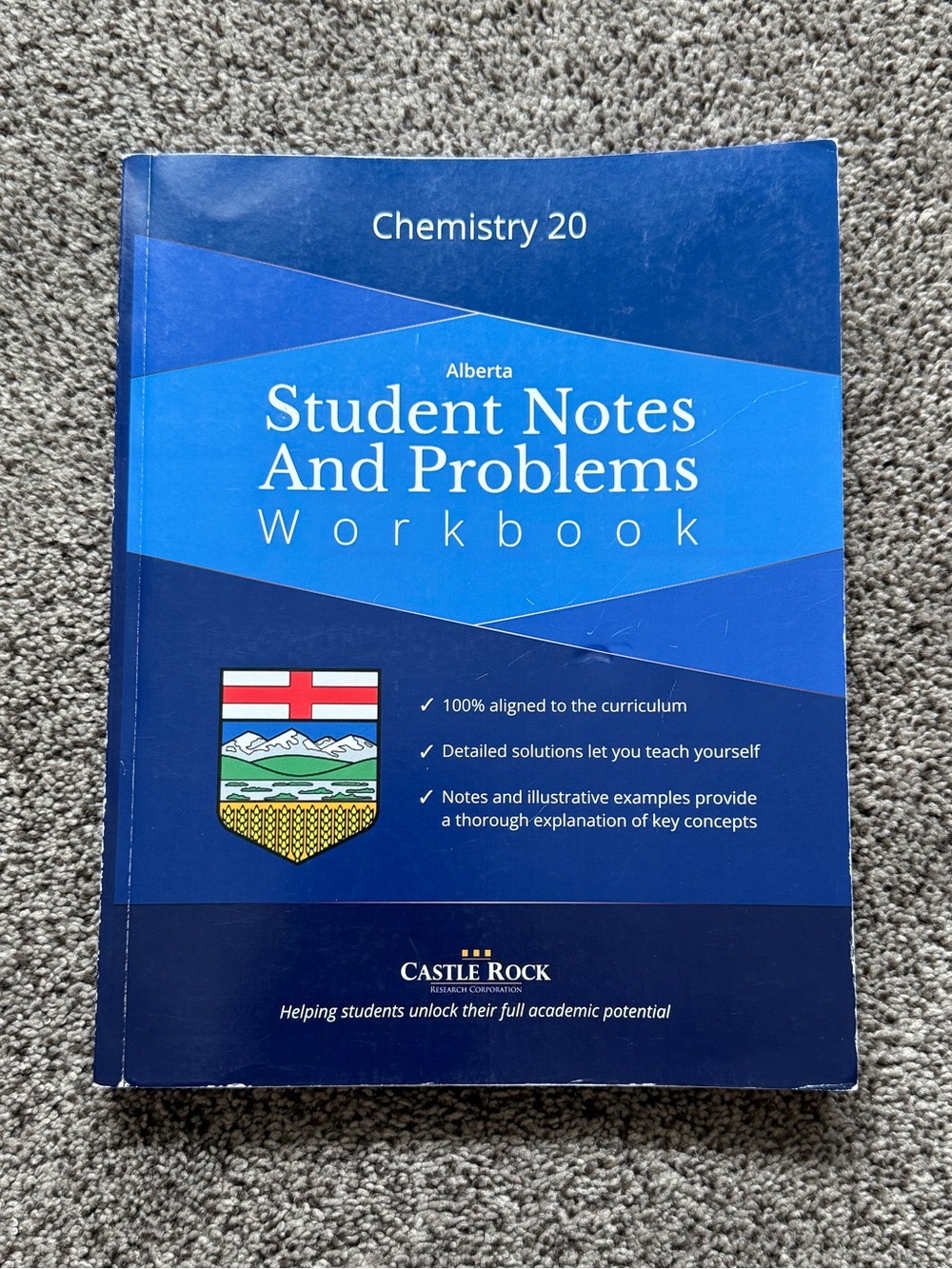 Alberta Chemistry 20 Student Notes And Problems Workbook